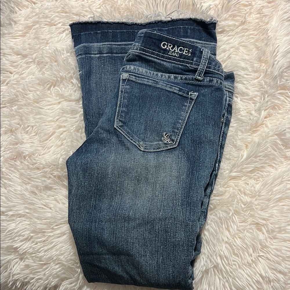Grace Jeans Girls  Blue Denim